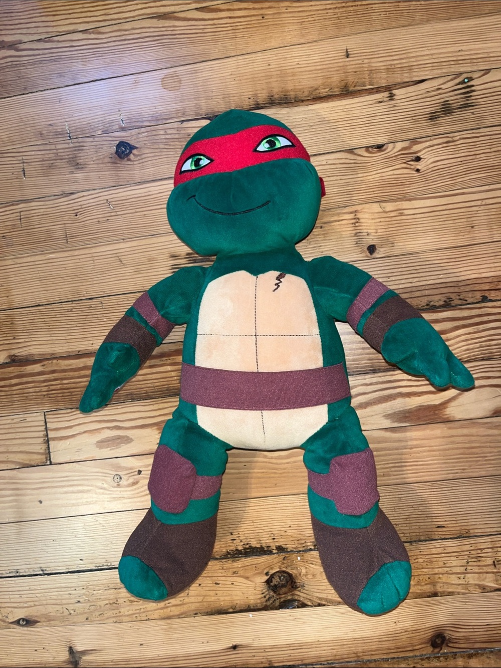 TMNT Raphael - Build A Bear Plushie
